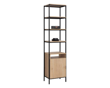 Sunpan - Artezia Ambrose Modular Bookcase Small - Rustic Oak - Black - 108793_CLOSEOUT view 1