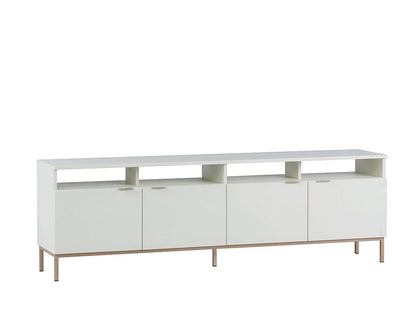 Sunpan - Artezia Ambrose Modular Media Console And Cabinet - Champagne Gold - Cream - 107172 view 1