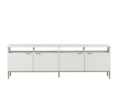 Sunpan - Artezia Ambrose Modular Media Console And Cabinet - Champagne Gold - Cream - 107172 view 2