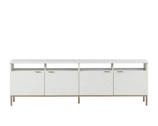 Sunpan - Artezia Ambrose Modular Media Console And Cabinet - Champagne Gold - Cream - 107172 view 2