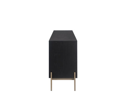 Sunpan - Artezia Avida Sideboard - Large - Gold - Black/Natural - 108075_CLOSEOUT view 4