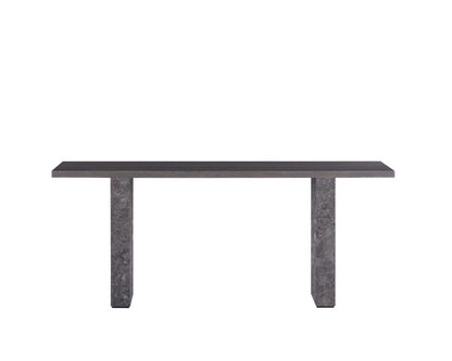 Sunpan - Artezia Rebel Console Table - Grey Marble / Charcoal Grey - 106828_CLOSEOUT view 2