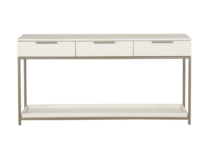 Sunpan - Artezia Rebel Console Table With Drawers - Champagne Gold - Cream - 108770_CLOSEOUT view 3
