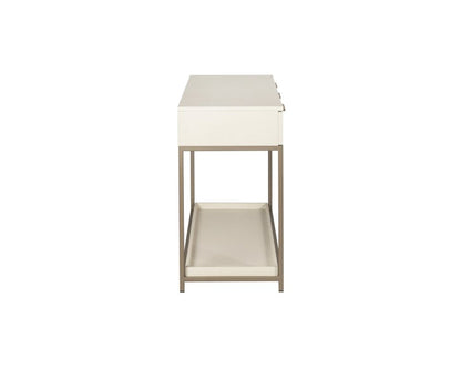 Sunpan - Artezia Rebel Console Table With Drawers - Champagne Gold - Cream - 108770_CLOSEOUT view 4