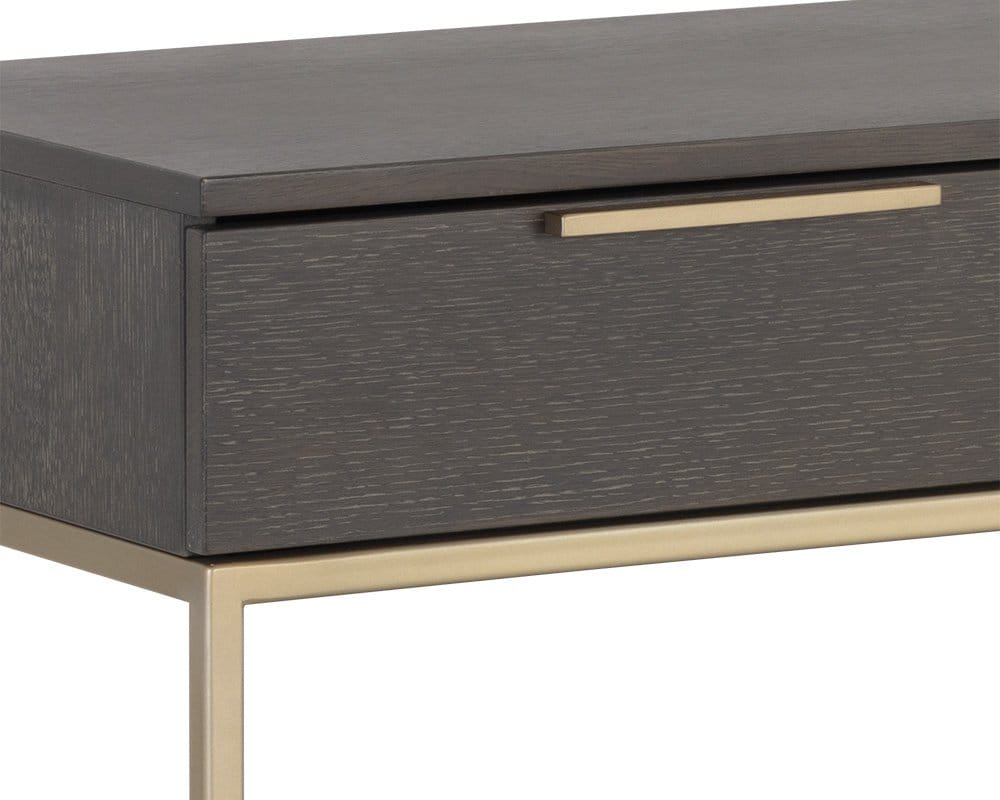Sunpan - Artezia Rebel Console Table With Drawers - Gold - Charcoal Grey - 105889 view 5