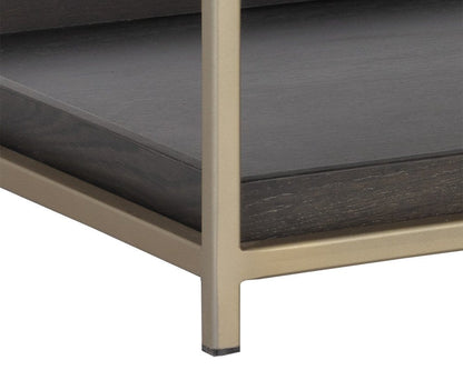 Sunpan - Artezia Rebel Console Table With Drawers - Gold - Charcoal Grey - 105889 view 6
