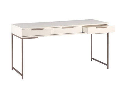 Sunpan - Artezia Rebel Desk - Champagne Gold - Cream - 108077 view 2