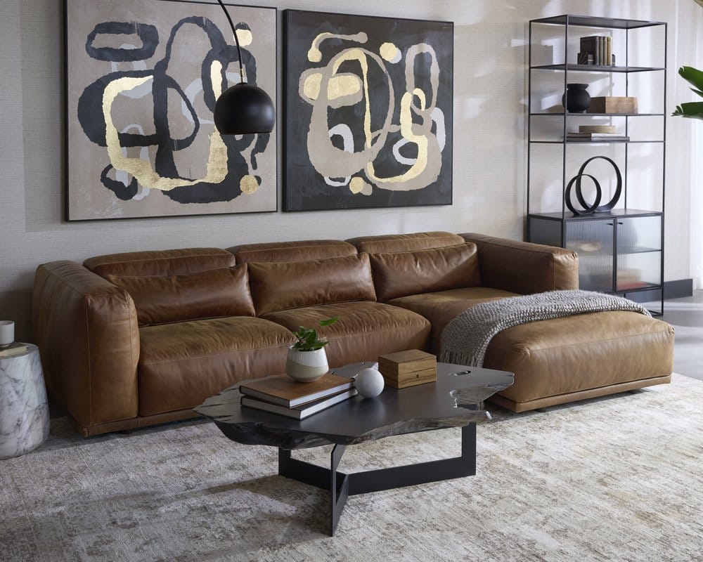 Sunpan - Artezia Wyatt Coffee Table - Black / Dark Brown - 102222 view 4