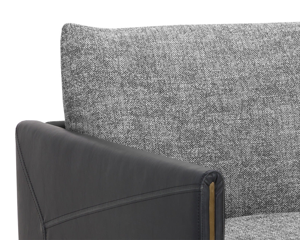 Sunpan - 5West Ashi Armchair - Nash Zebra / Coal Black - 110997 view 5