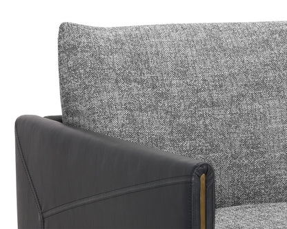 Sunpan - 5West Ashi Armchair - Nash Zebra / Coal Black - 110997 view 5
