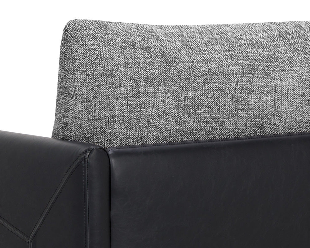 Sunpan - 5West Ashi Armchair - Nash Zebra / Coal Black - 110997 view 6