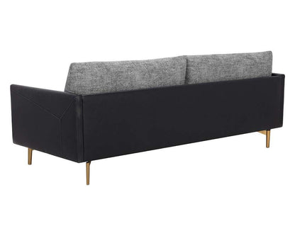 Sunpan - 5West Ashi Sofa - Nash Zebra / Coal Black - 110996 veiw 3