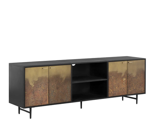Sunpan - Auburn Media Console And Cabinet - 110236 view 1