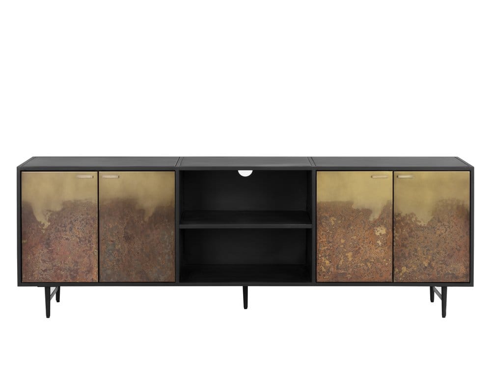 Sunpan - Auburn Media Console And Cabinet - 110236 view 3