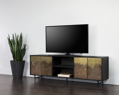 Sunpan - Auburn Media Console And Cabinet - 110236 view 4
