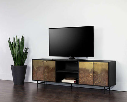 Sunpan - Auburn Media Console And Cabinet - 110236 veiw 4