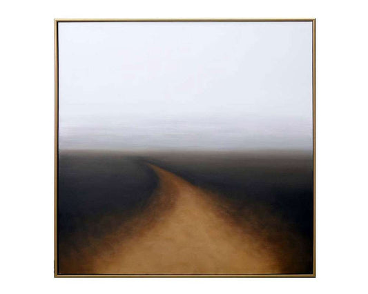 Sunpan - Autumn Silence - 48in X 48in - Gold Floater Frame - A0196 veiw 1