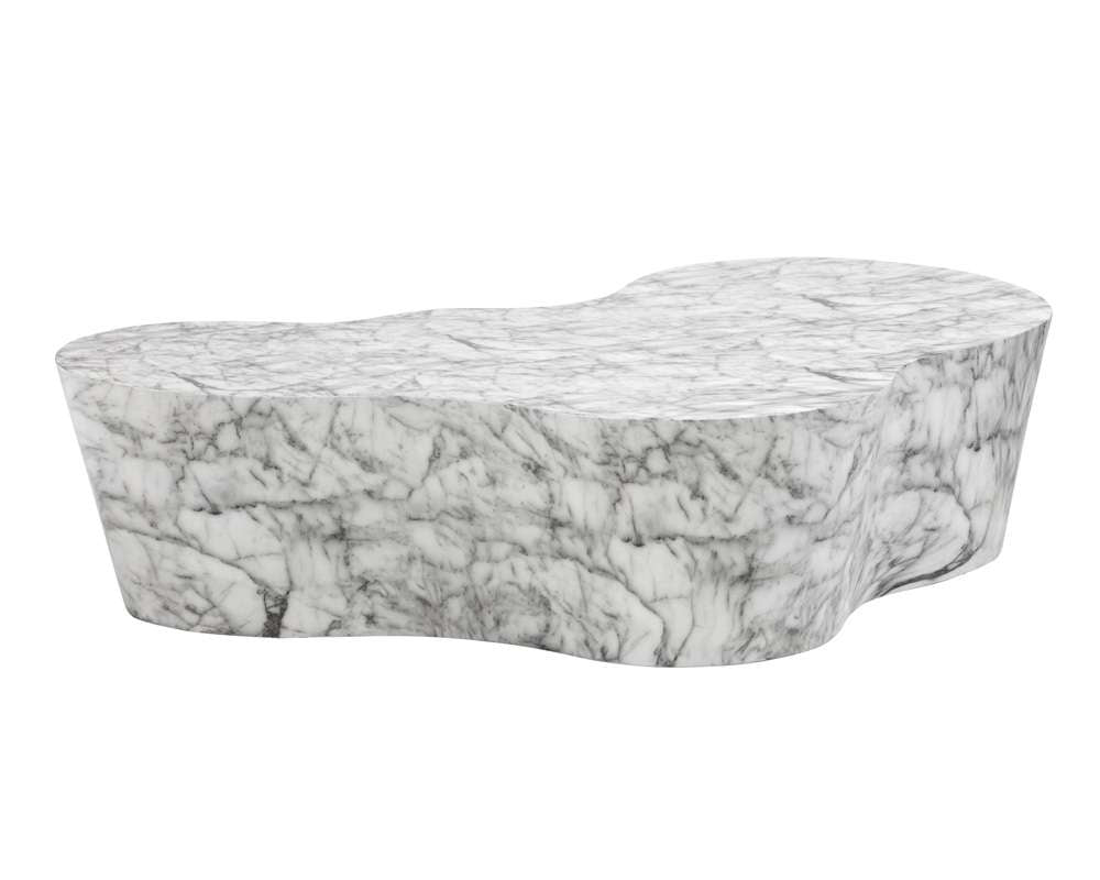 Sunpan - MIXT Ava Coffee Table - Marble Look - 103309 veiw 3