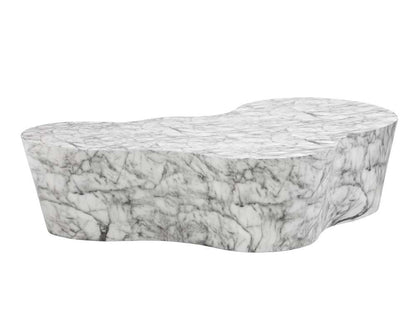 Sunpan - MIXT Ava Coffee Table - Marble Look - 103309 veiw 3