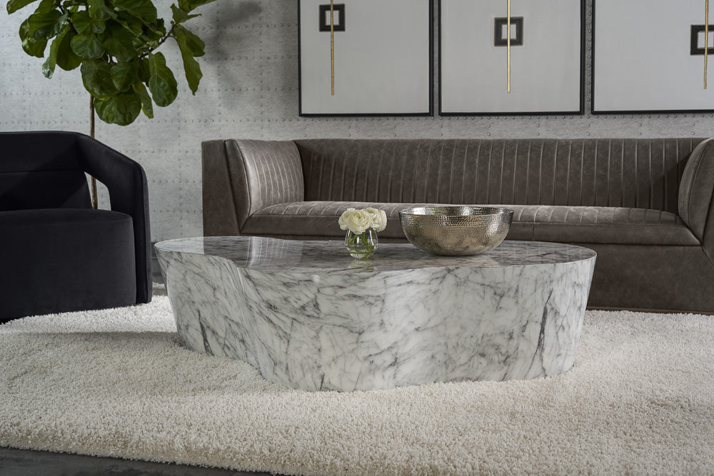 Sunpan - MIXT Ava Coffee Table - Marble Look - 103309 view 6