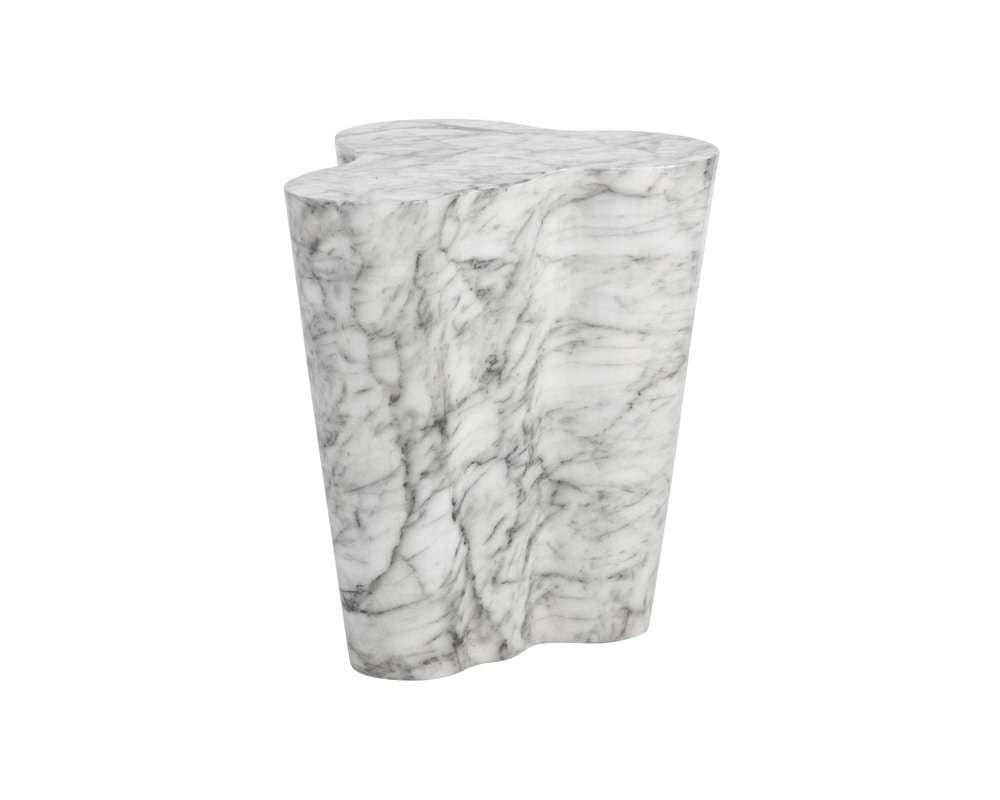 Sunpan - MIXT Ava End Table - Large - Marble Look - 103311 veiw 3