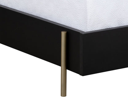 Sunpan - Artezia Avida Bed - King - Gold - Black/Natural - 110387_CLOSEOUT view 3