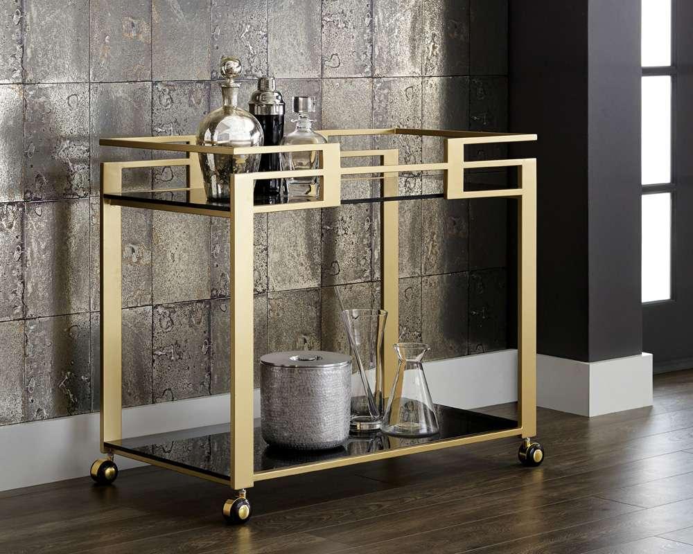 Sunpan - Ikon Avondale Bar Cart - 100593 veiw 3