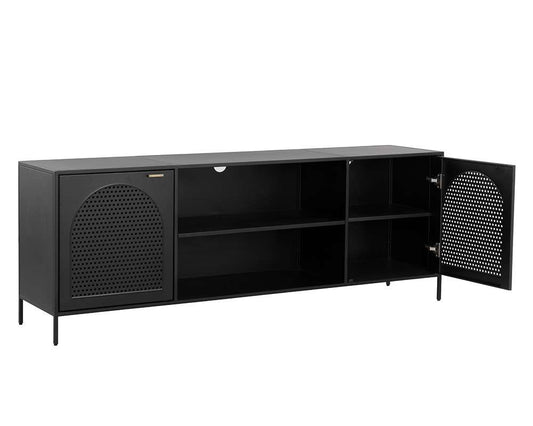 Sunpan - Aziza Media Console And Cabinet - 109625 veiw 2