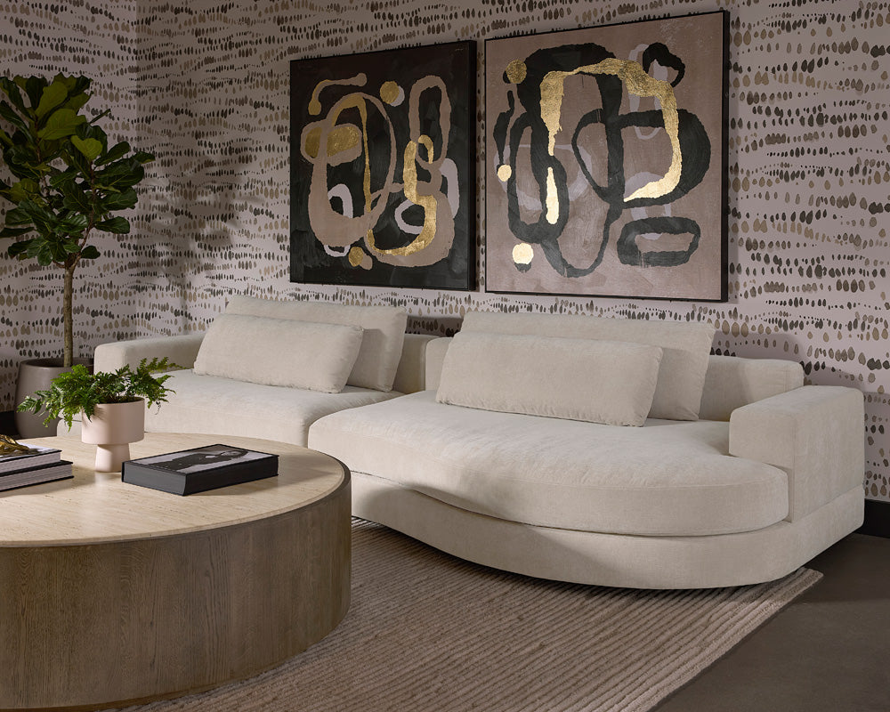 Sunpan - Baela Sofa - Danny Cream - 111407 view 9
