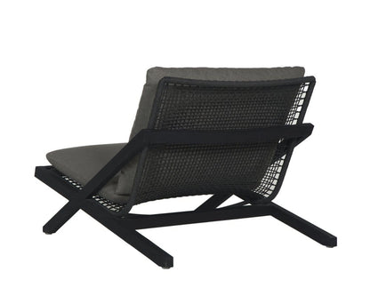 Sunpan - Bari Lounge Chair - Charcoal - Gracebay Grey - 109460 view 4