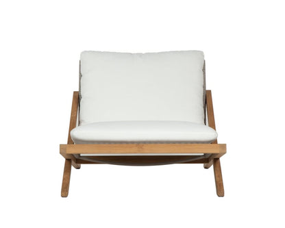 Sunpan - Bari Lounge Chair - Natural - Stinson White - 109461 view 2