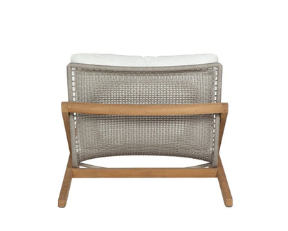 Sunpan - Bari Lounge Chair - Natural - Stinson White - 109461 view 5