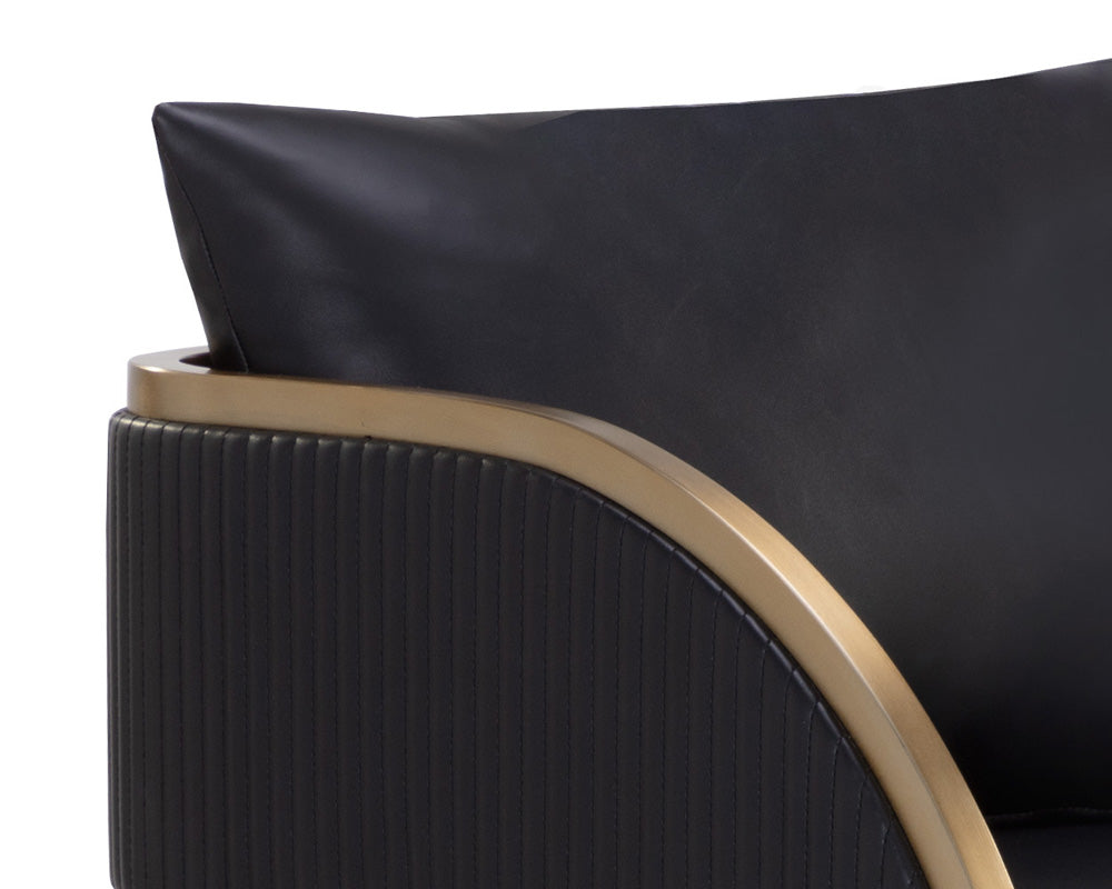 Sunpan - Ikon Baz Barstool - Napa Black - 111241 view 5