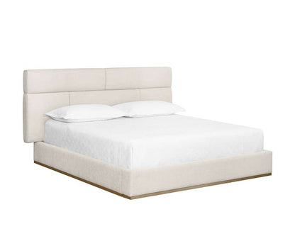 Sunpan - Ikon Beckham Bed - King - Chacha Cream - 108482_CLOSEOUT veiw 1