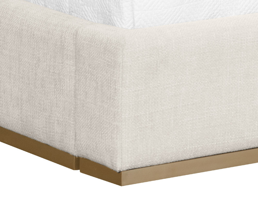 Sunpan - Ikon Beckham Bed - King - Chacha Cream - 108482_CLOSEOUT view 3