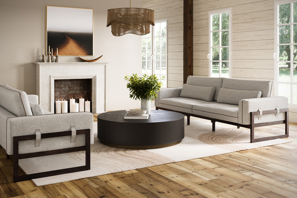 Sunpan - MIXT Belinda Sofa - Rhapsody Greige - 105447 view 6