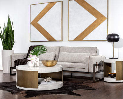 Sunpan - MIXT Belinda Sofa - Rhapsody Greige - 105447 view 8