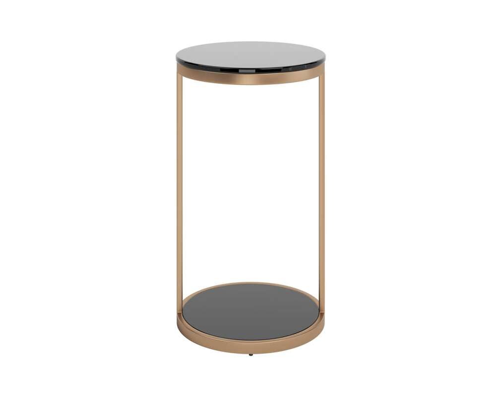 Sunpan - Ikon Benjamin End Table - Antique Brass - 108530 veiw 2