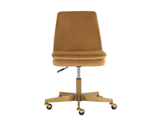 Sunpan - Berget Office Chair - Gold Sky - 109792 view 2