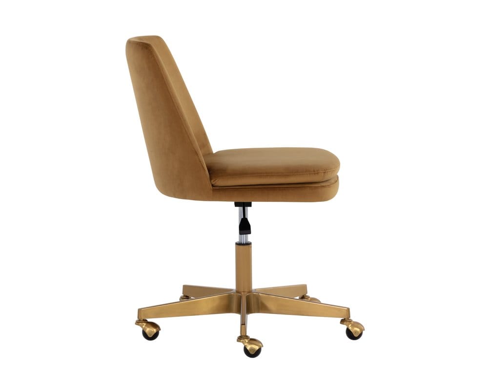 Sunpan - Berget Office Chair - Gold Sky - 109792 view 3