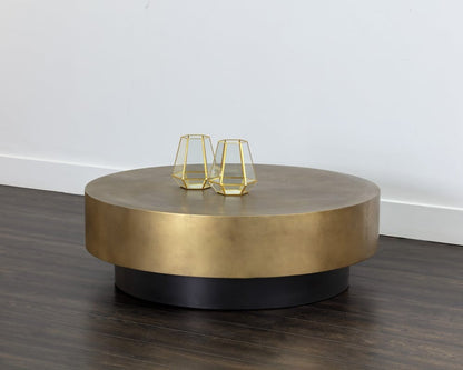 Sunpan - Bernaby Coffee Table - Antique Brass - 106005 view 4
