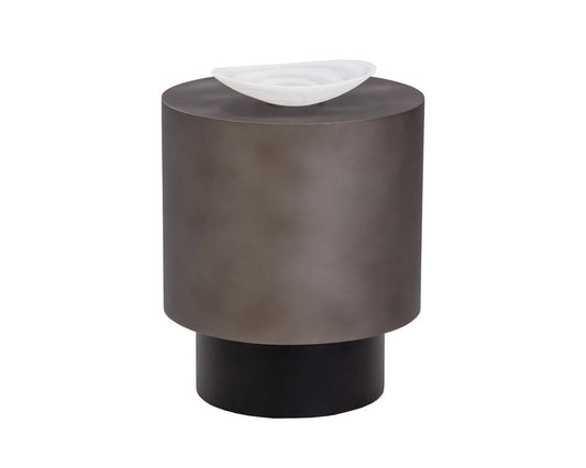 Sunpan - Bernaby End Table - Gunmetal - 108102_CLOSEOUT view 2