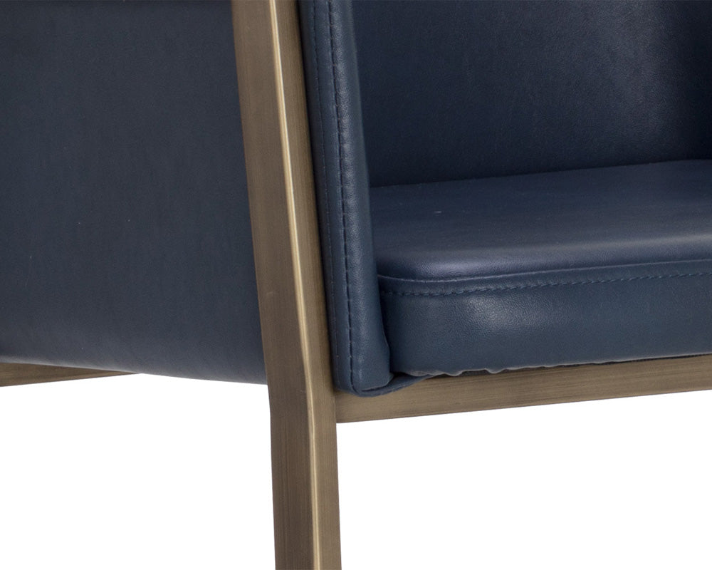 Sunpan - Ikon Bernadette Barstool - Bravo Admiral - 111433 view 6