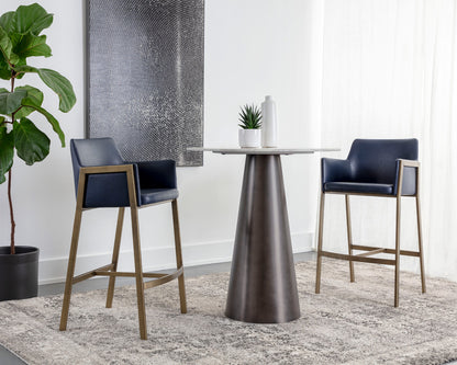 Sunpan - Ikon Bernadette Barstool - Bravo Admiral - 111433 view 8