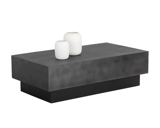 Sunpan - Blakely Coffee Table - Gunmetal - 107078_CLOSEOUT view 1