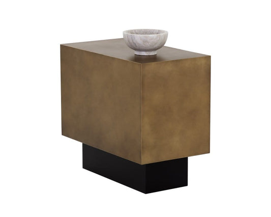 Sunpan - Blakely End Table - Antique Brass - 109023 view 1