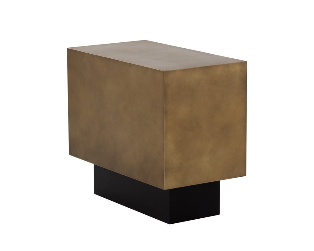 Sunpan - Blakely End Table - Antique Brass - 109023 view 2