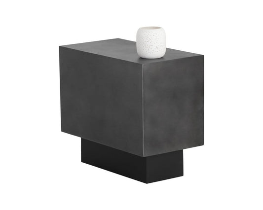 Sunpan - Blakely End Table - Gunmetal - 107079 view 1