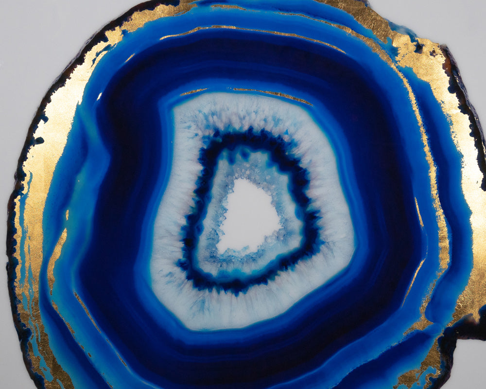Sunpan - Blue Agate - 48in X 48in - Gold Frame - A0327 view 3