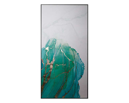 Sunpan - Blue Lagoon (Set Of 3) - 30in X 60in - Charcoal Floater Frame - A0241 veiw 4